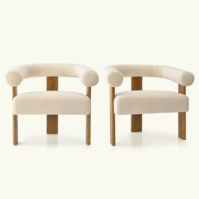 Maye Boucle Accent Chair