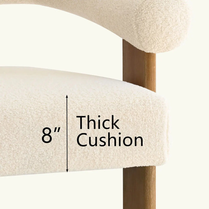 Maye Boucle Accent Chair