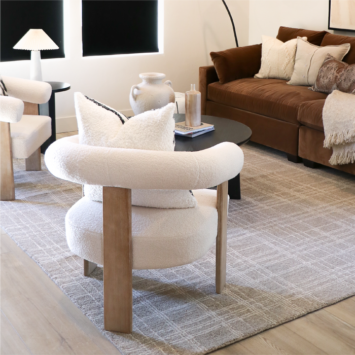 Maye Boucle Accent Chair