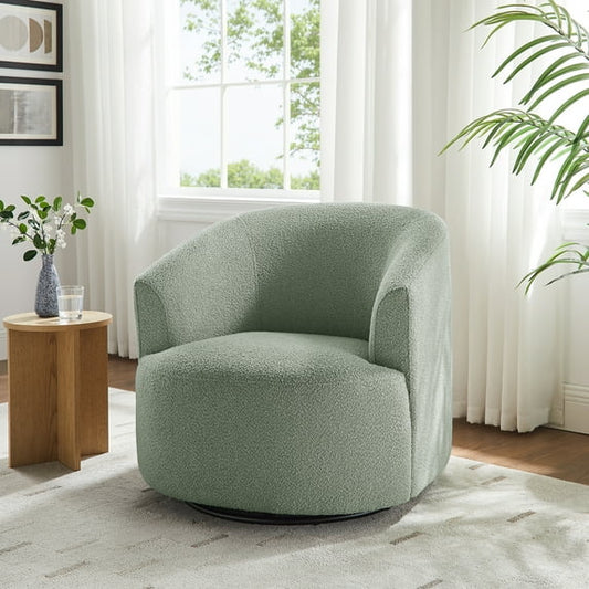 Mainstays Boucle Swivel Accent Chair