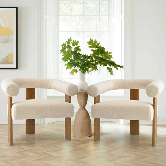 Maye Boucle Accent Chair