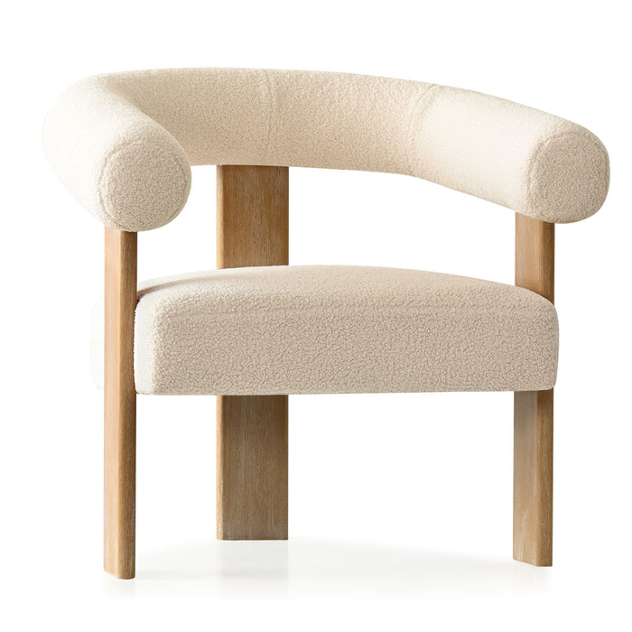 Maye Boucle Accent Chair
